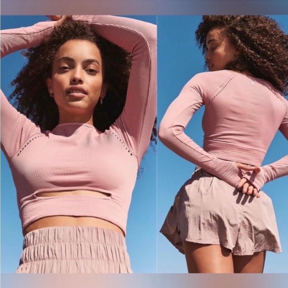 FREE PEOPLE Cut it out long sleeve